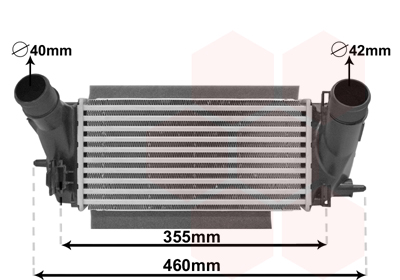 Van Wezel Interkoeler 18014704