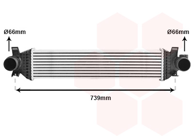 Van Wezel Interkoeler 18014709