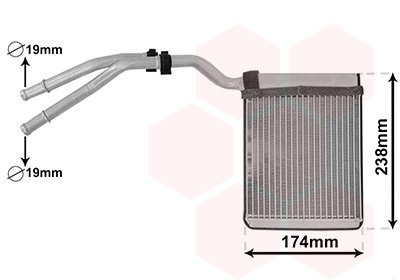 Van Wezel Kachelradiateur 18016700