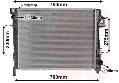 Van Wezel Radiateur 20012702