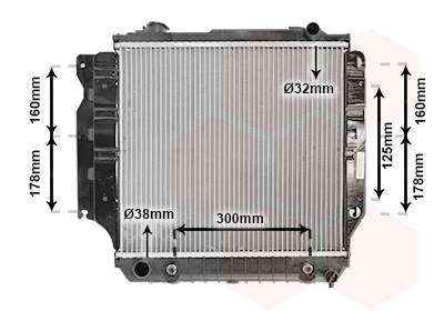 Van Wezel Radiateur 21002023