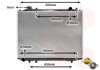 Van Wezel Radiateur 27002235