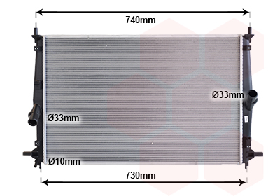 Van Wezel Radiateur 27012714