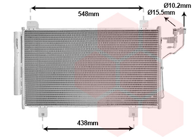 Van Wezel Airco condensor 27015260