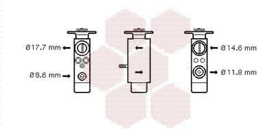 Van Wezel Airco expansieklep 30001098