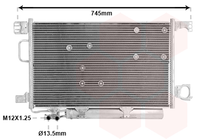 Van Wezel Airco condensor 30005361