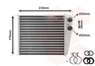 Van Wezel Kachelradiateur 30006465