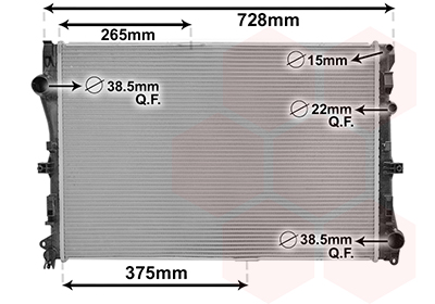 Van Wezel Radiateur 30012702