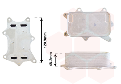 Van Wezel Oliekoeler, motorolie 30013733