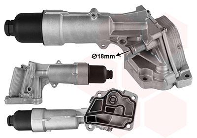 Van Wezel Oliekoeler, motorolie 30013735