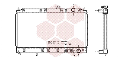Van Wezel Radiateur 32002117