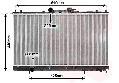 Van Wezel Radiateur 32002122