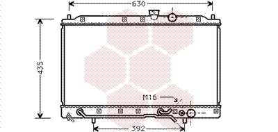 Van Wezel Radiateur 32002148