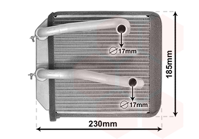 Van Wezel Kachelradiateur 32006260