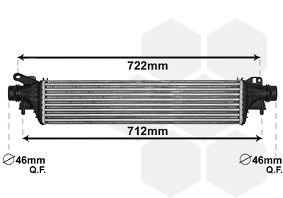 Van Wezel Interkoeler 37004662