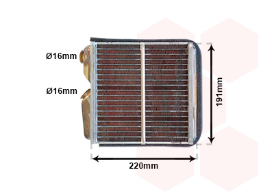 Van Wezel Kachelradiateur 37006240