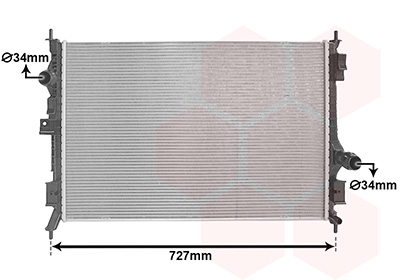Van Wezel Radiateur 37012732