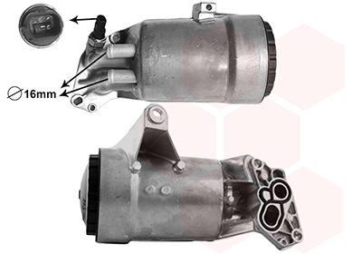 Van Wezel Behuizing, oliefilter 37013736