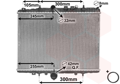 Van Wezel Radiateur 40002198