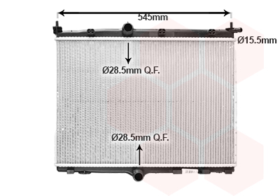 Van Wezel Radiateur 40012703