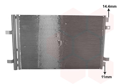 Van Wezel Airco condensor 40015707