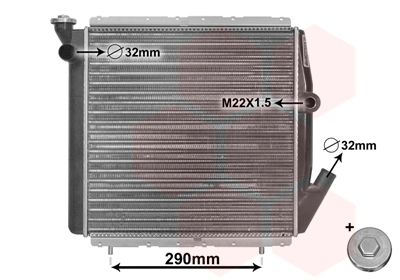 Van Wezel Radiateur 43002070