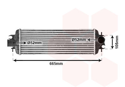 Van Wezel Interkoeler 43004358