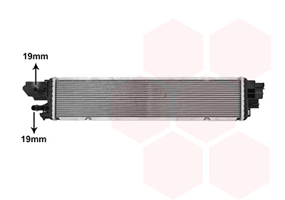 Van Wezel Lage temperatuurkoeler, intercooler 43012740