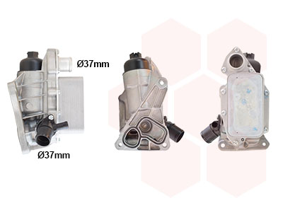 Van Wezel Oliekoeler motorolie 43013715