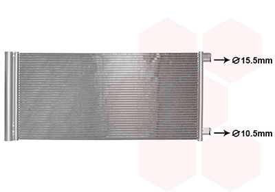 Van Wezel Airco condensor 43015709
