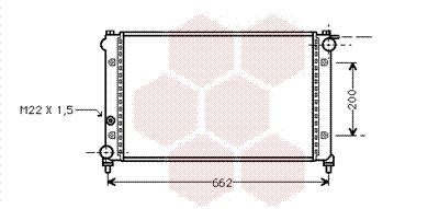 Van Wezel Radiateur 49002005