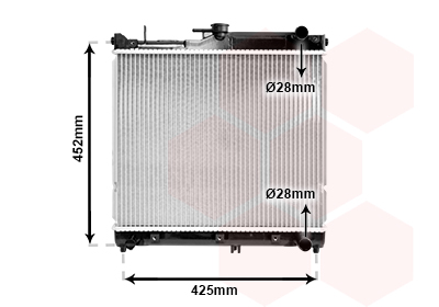 Van Wezel Radiateur 52002055