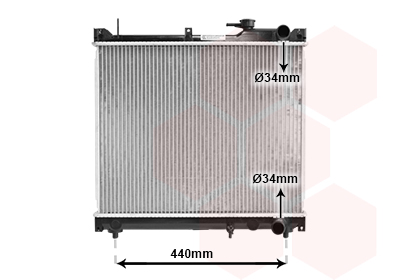 Van Wezel Radiateur 52002079