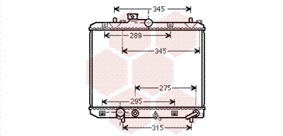 Van Wezel Radiateur 52002112