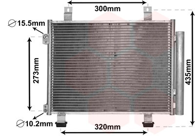 Van Wezel Airco condensor 52005117