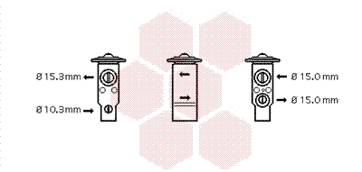 Van Wezel Airco expansieklep 53001070