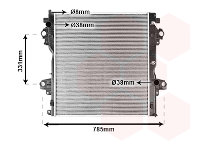 Van Wezel Radiateur 53002604