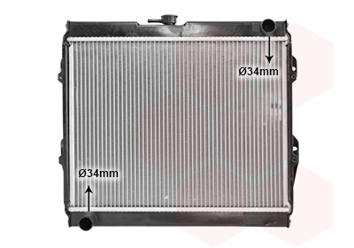 Van Wezel Radiateur 58002090