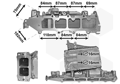 Van Wezel Interkoeler 58004361