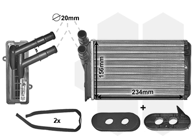 Van Wezel Kachelradiateur 58006060