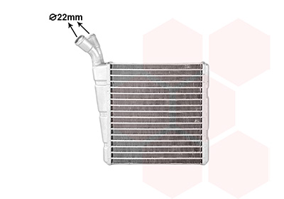 Van Wezel Radiateur 58012706