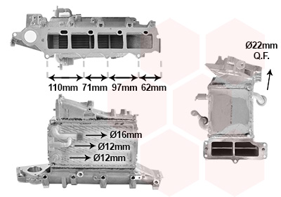 Van Wezel Interkoeler 58014712