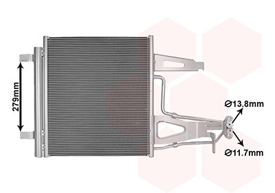 Van Wezel Airco condensor 58015708