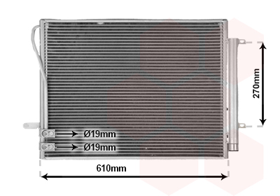 Van Wezel Airco condensor 58015714