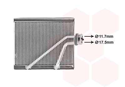 Van Wezel Verdamper, airconditioning 5801V709