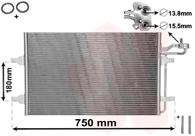 Van Wezel Airco condensor 59005149