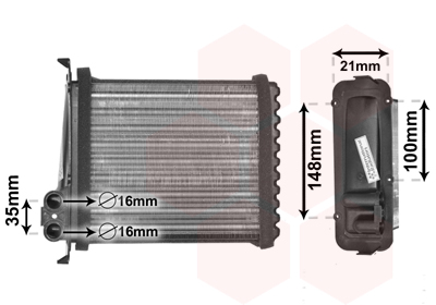 Van Wezel Kachelradiateur 59006085