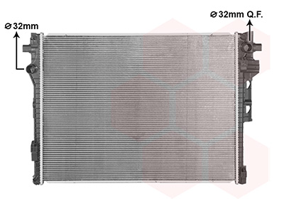 Van Wezel Radiateur 59012705