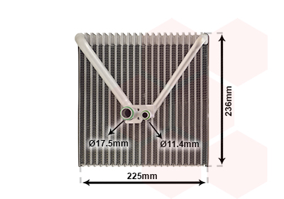 Van Wezel Airco verdamper 7600V011
