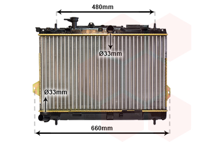 Van Wezel Radiateur 82002097